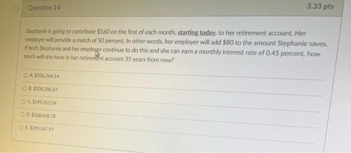 Question 13 All Else Constant A Bond Will Sell At Oa A Premium Less Than Ob A Premium Equal To Oc A Discount Less Tha 2