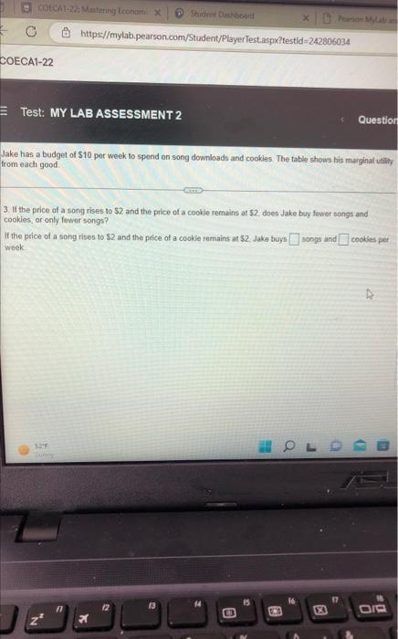 Coeca1 22 Mastering Econom X Coeca1 22 Test My Lab Assessment 2 Https Mylab Pearson Com Student Player Test Aspx Tes 1