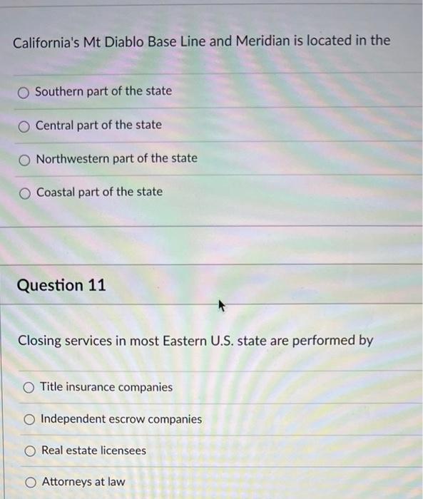 California S Mt Diablo Base Line And Meridian Is Located In The Southern Part Of The State Central Part Of The State Nor 1