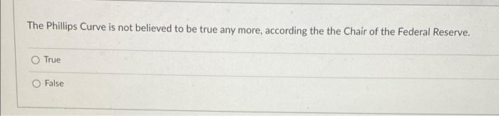 Question 24 The Money Supply Affects Production Because It Changes Interest Rates Which Affects O Both Investment And C 3
