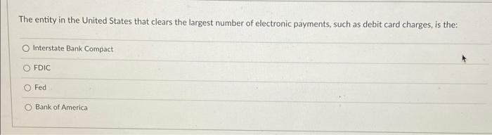 D Question 38 The Number Of Banks In The Us Today Is Less Than One Third Of The Number That Existed In The 1980s And It 2