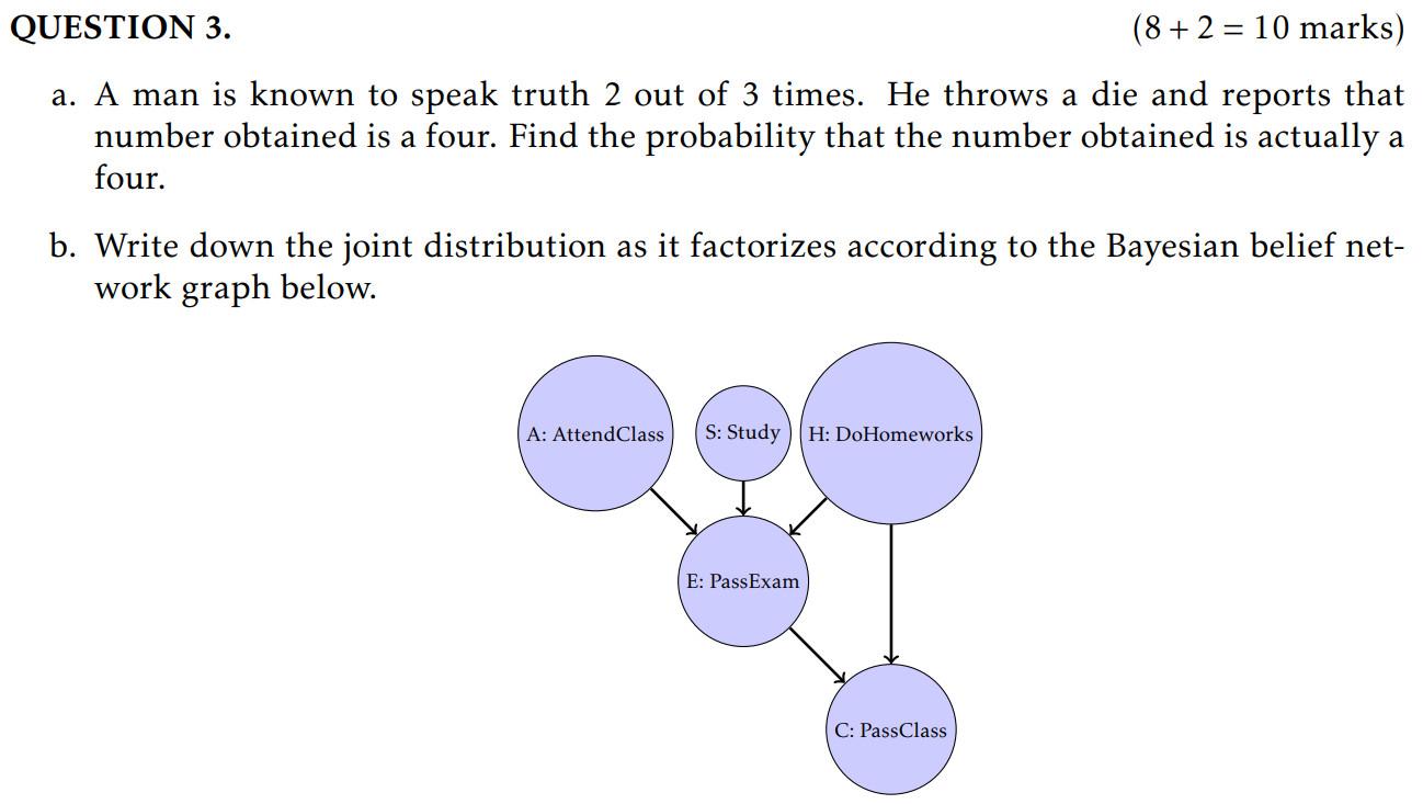 Artificial Intelligence Question 3 1