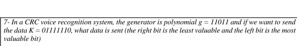 A Question From The Advanced Computer Networking Course I Hope For A Solution As Soon As Possible 1