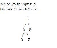 1 Create A Java Program That Prompts The User The Initial Choices For The Binary Search Tree A User Chooses 1 Insert 4