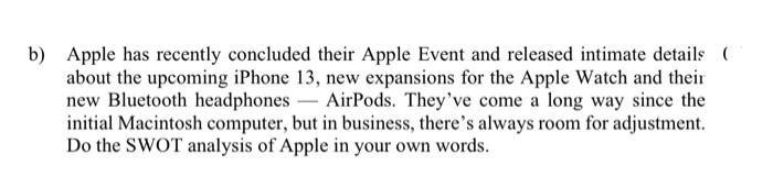 B Apple Has Recently Concluded Their Apple Event And Released Intimate Details About The Upcoming Iphone 13 New Expa 1