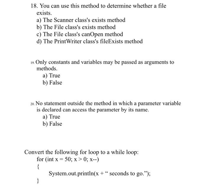 1 What Will Be The Value Of X After The Following Code Is Executed Int X 10 While X 100 A 90 B 100 C 110 D 5