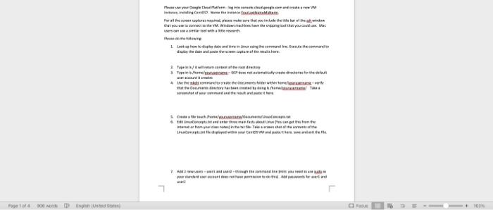 Can You Please Provide The Followimg Screenshots As Requested In This Document Can You Please Name The Instance Soladem 1