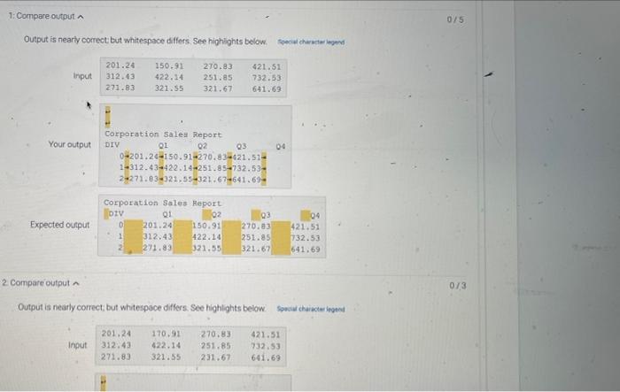 Complete The Program From The Template To Prints The Contents Of A 2 D Array Which Contains Company S Sales Data The Com 9