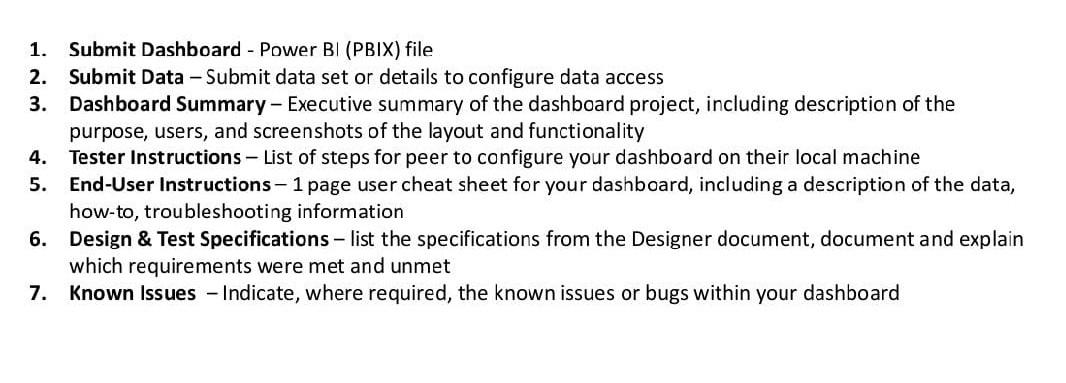 1 Submit Dashboard Power Bi Pbix File 2 Submit Data Submit Data Set Or Details To Configure Data Access 3 Dashb 1