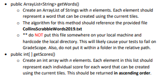 I Need Help With A Specific Part Of The Java Assignment This Is The Part Of The Assignment That I Need The Most Help On 3