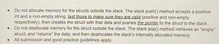 Algorithms Push The Process For Pushing To The Stack O Pass Data Pass Only An Int Id And String Pointer To The Stac 3
