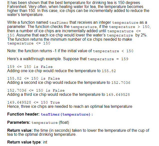 It Has Been Shown That The Best Temperature For Drinking Tea Is 150 Degrees Fahrenheit Very Often When Heating Water F 1