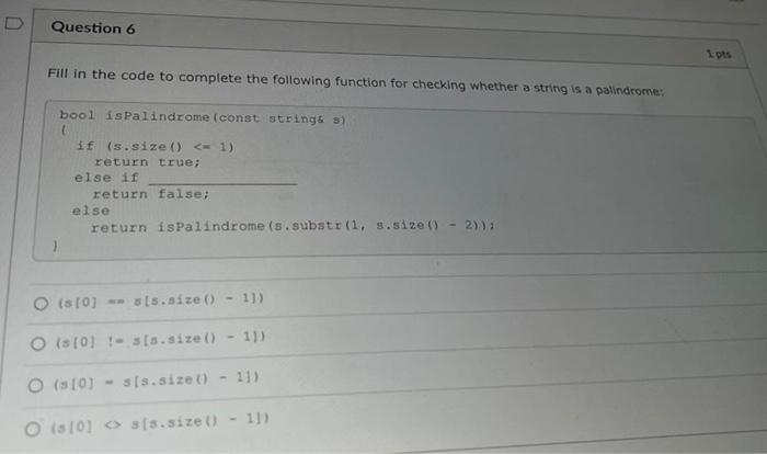 Ke A Quiz Or Exam Page Question 5 How Many Times Will The Following Function Call Itself If 5 Is Passed As The Argumen 2