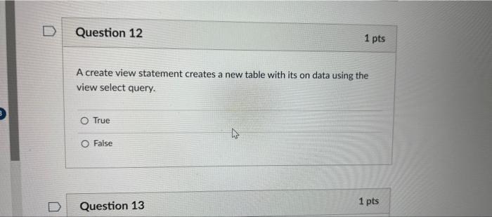 D Question 1 Which Of The Following Are Advantages Of A Dbms O Data Dependence O Incompatible File Formats O Database C 12