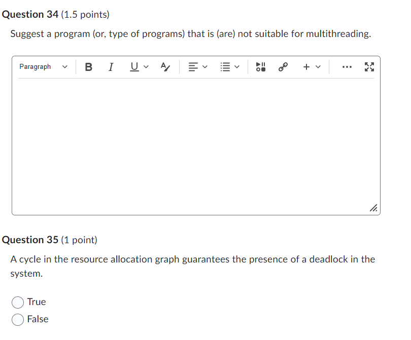 Please Help Me With This Operating System Question 1