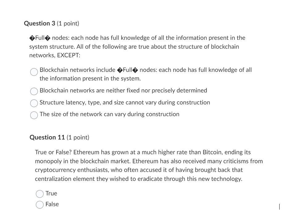 Please Answer The Following 1