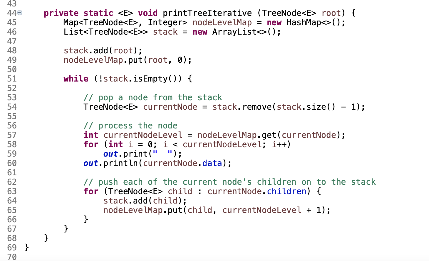 Modify The Code Shown Instead Of An Organizational Chart Of The Doe Make The Code Represent Some Other Tree Structure 2