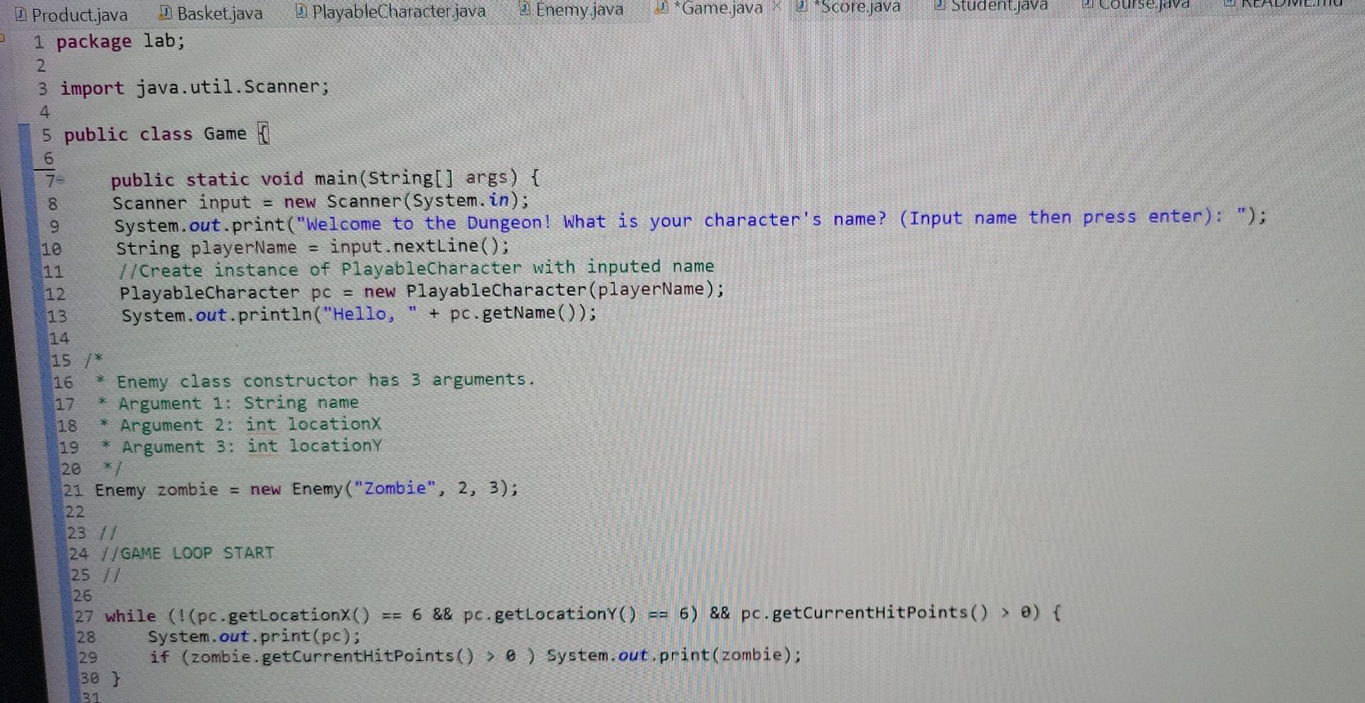 Need Help Programming This Java Code I Cannot Get It To Work Please Fix Any Errors And Add What I M Missing To Get It 1