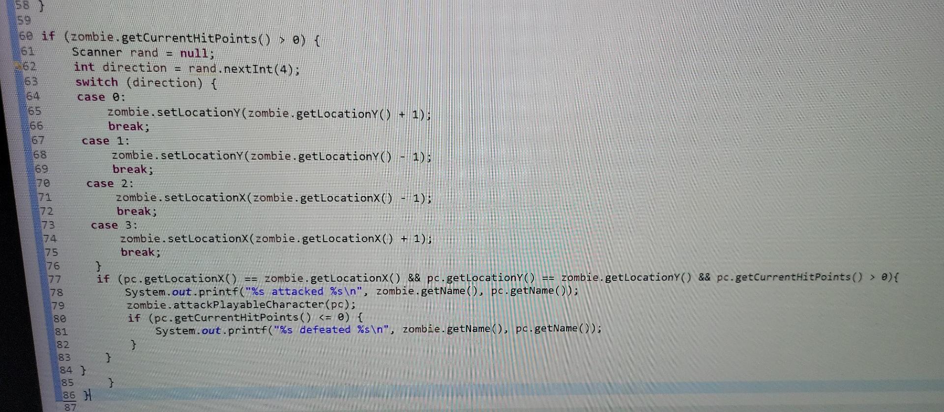 Need Help Programming This Java Code I Cannot Get It To Work Please Fix Any Errors And Add What I M Missing To Get It 3