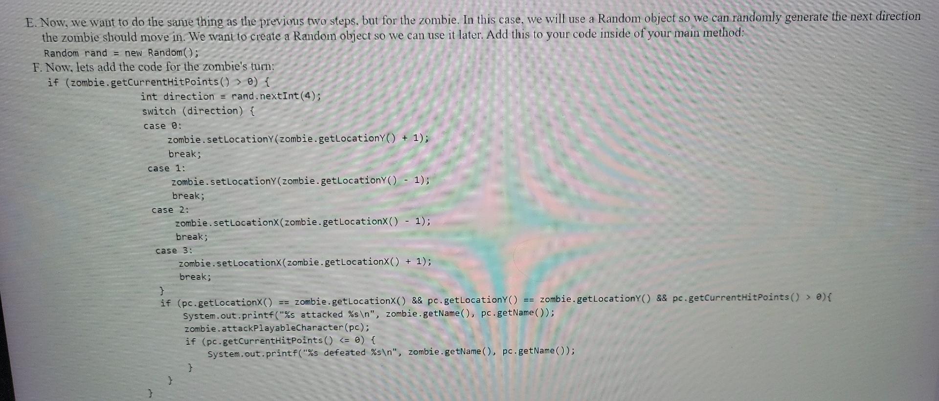 Need Help Programming This Java Code I Cannot Get It To Work Please Fix Any Errors And Add What I M Missing To Get It 7