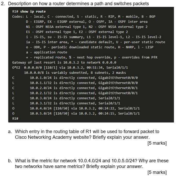 Routing Protocol Networking 1