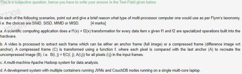 Question Is Related To Big Data System Pls Dont Answer If Its Not Relevent To The Subject 1