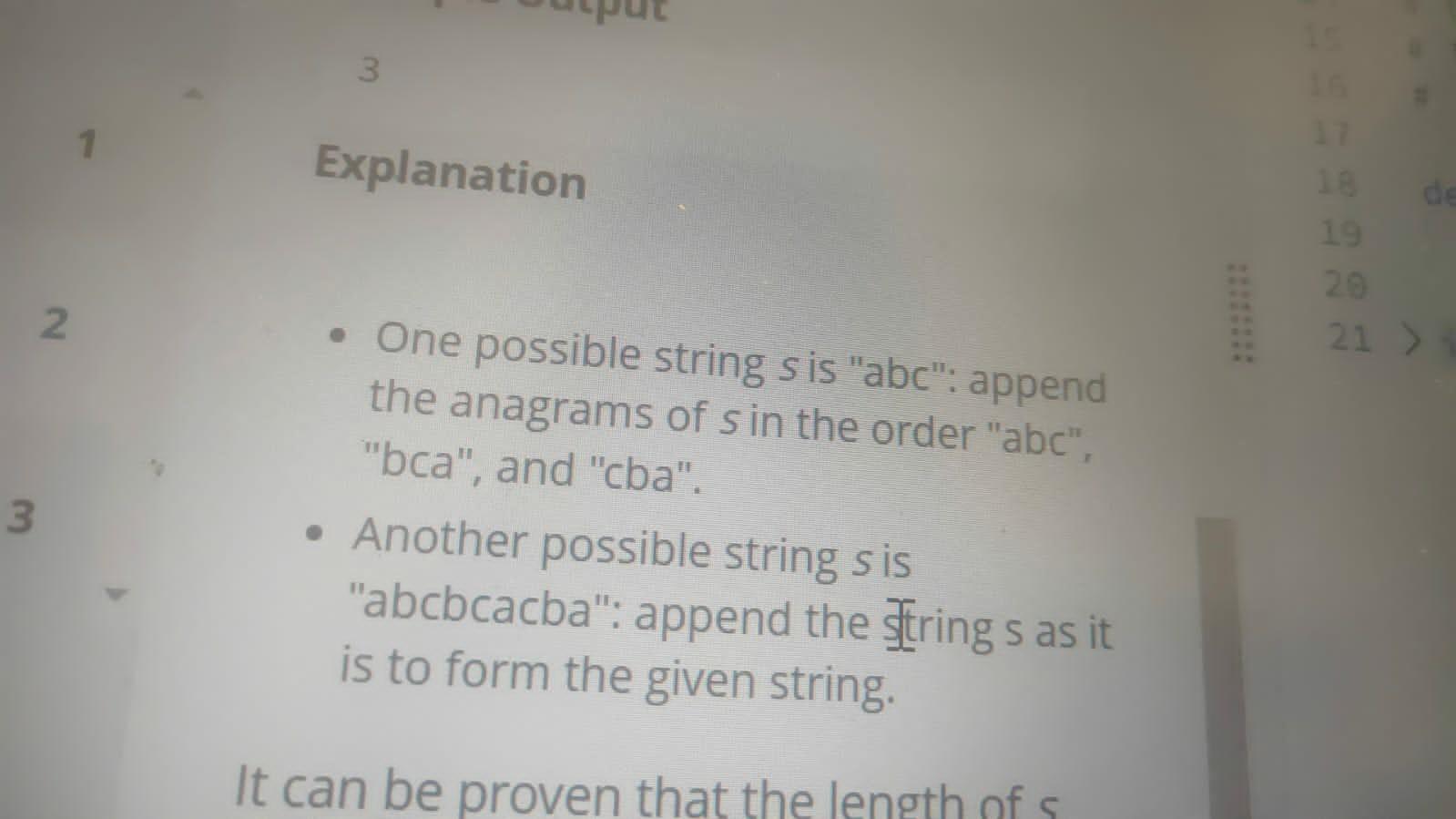 2 Anagram Period A String Can Be Formed Using Another String S By Repeatedly Concatenating The Anagrams Of S Any Number 4