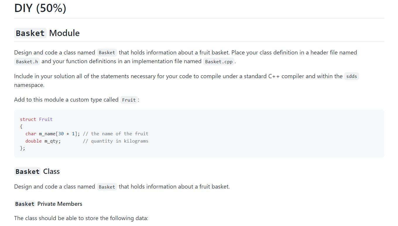 Please Help Me With This Problem In C Please No C It Must Be C And Main Cpp Cannot Be Modified And The Program Must 1