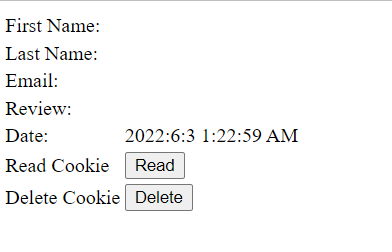 I Am Posting This Again Because Cookies Result Was Not Displaying First Name Was Empty On Other Page First Name 1