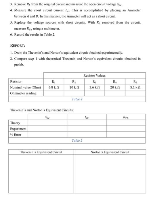 Theory Thevenin S Theorem A Two Terminal Network Can Be Replaced By A Voltage Source With The Value Equal The Open Ci 3