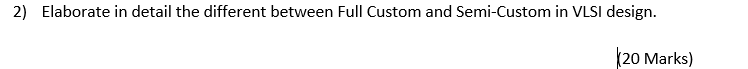 Subject Vlsi Circuit Design 1