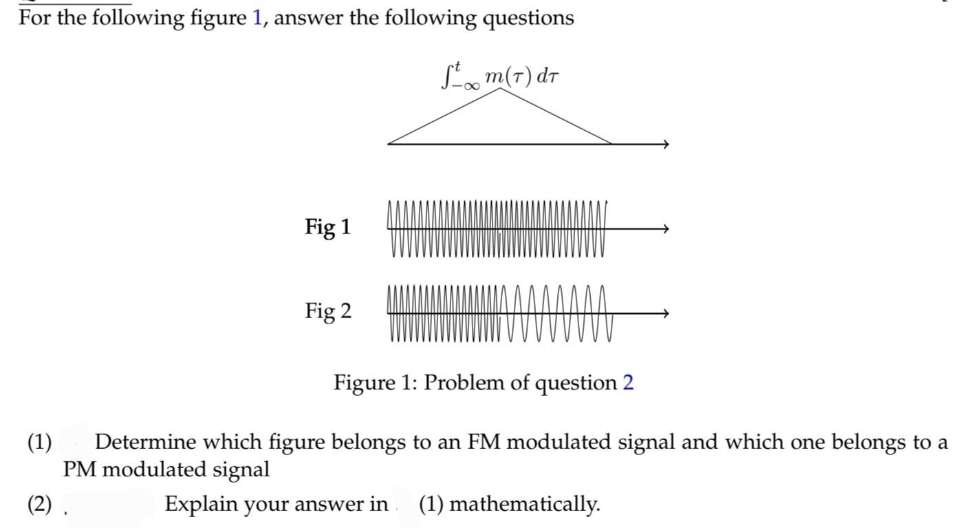 For The Following Figure 1 Answer The Following Questions Stom T Dt Fig 1 Fig 2 Figure 1 Problem Of Question 2 1 De 1