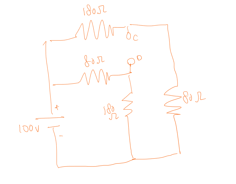 Please Help To Use The Thevenin Theorem To Find The Vth And Rth Of Below Terminal C D 1