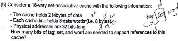 Fig Q4c Shows The Result Of One Simulation Study Of A Two Level Cache Performance As A Function Of Cache Size How Would 2