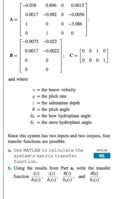 8 24 In This Chapter We Described The State Space Representation Of Single Input Single Output Systems In General S 2