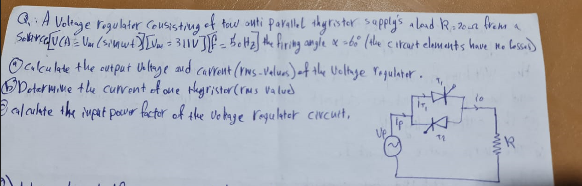 Q A Voltage Regulator Consisting Of Tow Outi Parallel Thyristor Sapply S Load R 202 Solarce U A V Simw Vm 1