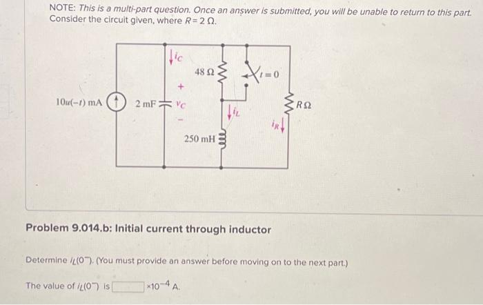 Note This Is A Multi Part Question Once An Answer Is Submitted You Will Be Unable To Return To This Part Consider Th 3