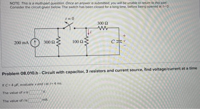 Note This Is A Multi Part Question Once An Answer Is Submitted You Will Be Unable To Return To This Part Consider Th 2