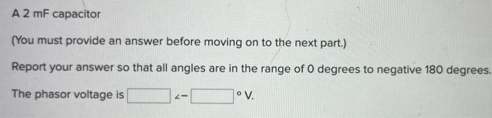 Note This Is A Multi Part Question Once An Answer Is Submitted You Will Be Unable To Return To This Part Assuming Th 2