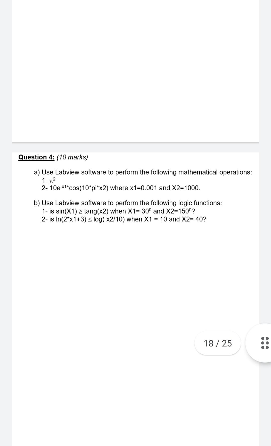 Q18 Please Solve All Of This Question Using Matlab Program 1