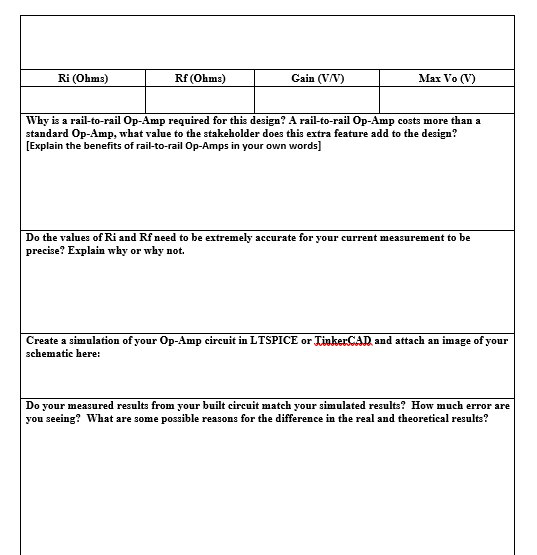 Name Eee 202 Lab 8 Data Sheet Design Project Part 1 15 Points Voltage Divider Design What Do You Think The Purpose O 2