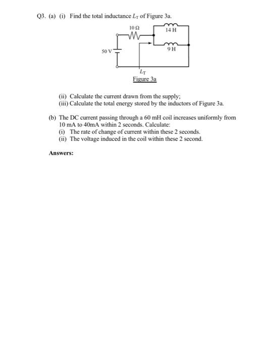 Q1 A Magnetic Circuit In The Form Of A Ring Is Shown In Figure Q1 100 Ma 300 Turns Coil 8cm 1 10cm Cross Sectional 3