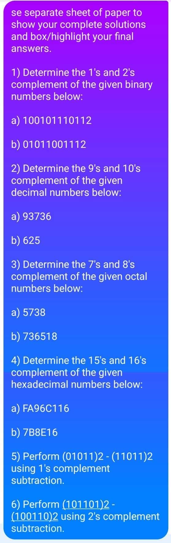 Please Answer All Of This Question I Will Surely Upvote 1