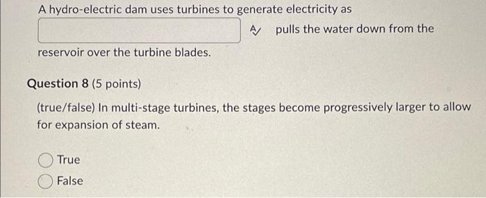 A Hydro Electric Dam Uses Turbines To Generate Electricity As A Pulls The Water Down From The Reservoir Over The Turbine 1