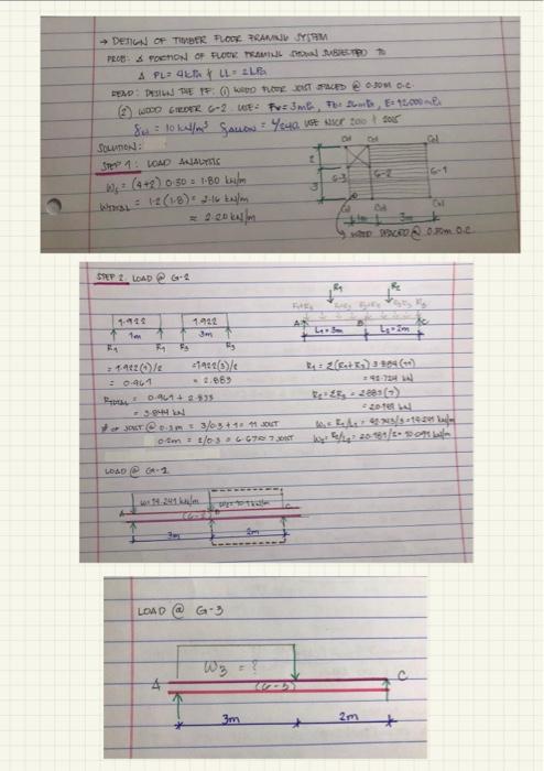 Design Of Timber Flook Pramine System Proportion Of Flook Traming Dan Sub A Pl Gell L Dead Design The Pf Werd P 1