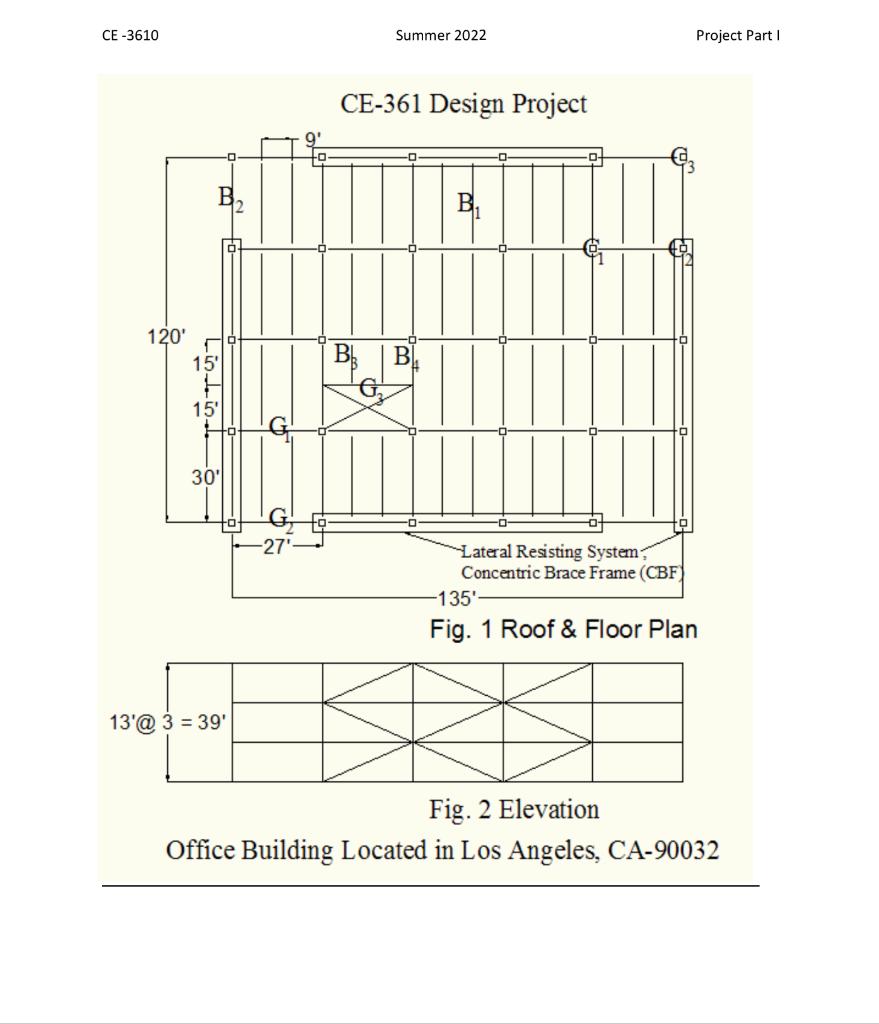 Ce 3610 120 15 15 30 13 3 39 27 Summer 2022 Ce 361 Design Project Bh B Dot B 52 Lateral Resisting System Co 1