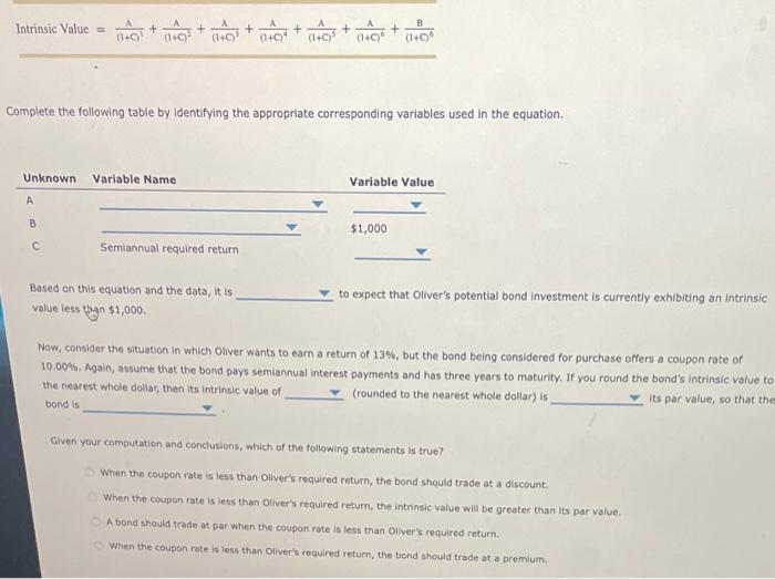 4 Bond Valuation The Process Of Bond Valuation Is Based On The Fundamental Concept That The Current Price Of A Security 2