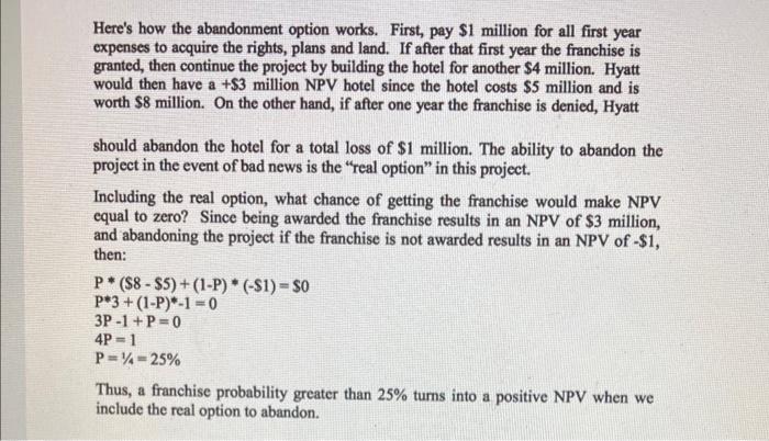 This Question Is A Variant Of The Sport Hotel Example That Was Presented In Class In The Class Notes And In The Real O 4