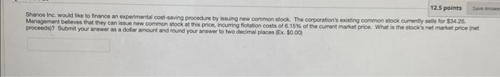 12 5 Points Save Atom Question 19 Siegmeyer Corp Is Considering A New Inventory System That Will Cost 750 000 The Sys 2