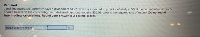 Required Elk City Utility Recently Paid A Dividend Of 3 77 Per Share Dividends Are Expected To Grow At A Rate Of 3 90 11